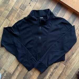 Mono B Cropped Zip Up Jacket